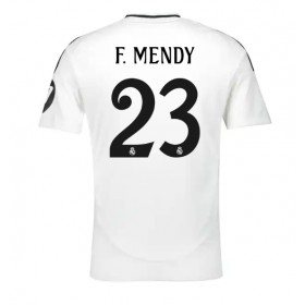 Pánské fotbalový oblečení Real Madrid Ferland Mendy #23 Domácí košile 2024-25 Krátkým Rukávem